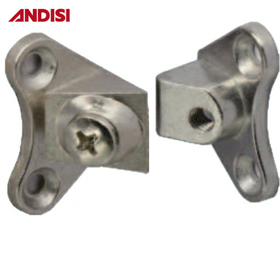 Modernes Design Möbel Zinklegierung Verbindung Holz Ecke Verbindung Schranke Stecker für Schranke