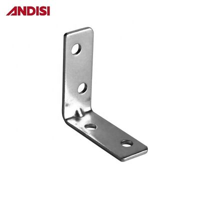 Modernes Design Zinkbeschichtung Stahl L-förmige Regalhalter für Möbel Gelenksupport