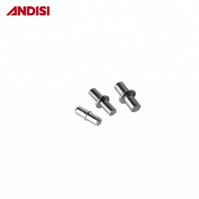Nickelplattierte/Zinkplattierte Regalstütze Stützregal Stifthalter Halterungen für Regale 5 mm 6 mm