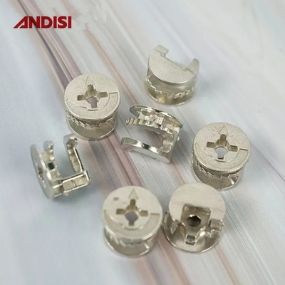 Naylon/Brass/Zink-Legierung Möbelverbindungsbolzen exzentrische Cam Lock Mini Fix Schraube