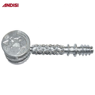 Naylon/Brass/Zink-Legierung Möbelverbindungsbolzen exzentrische Cam Lock Mini Fix Schraube