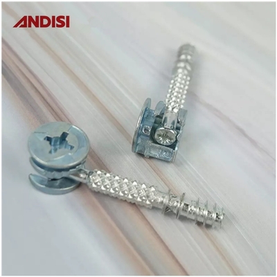 Naylon/Brass/Zink-Legierung Möbelverbindungsbolzen exzentrische Cam Lock Mini Fix Schraube