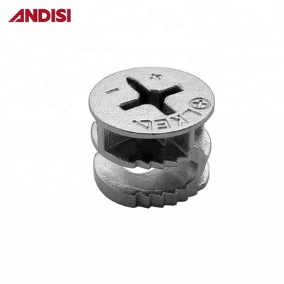 Modernes Design Home Office Schrank Verbindung Zinklegierung KD-Fittings Mini IFX exzentrische Cam Lock für Möbel