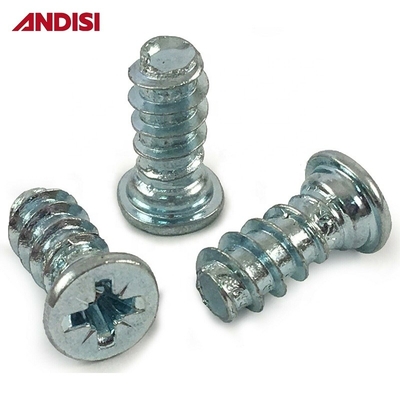 11 mm / 13 mm ZINKGESCHMITTET Flachkopf Holz Zählerverschüttet Pozi Antrieb bestätigt Möbel Euro-Schraube