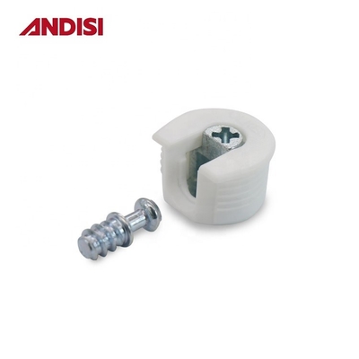 Zinkplattierte Stahlschraube Foshan Kunststoffmöbel Cam Lock Rafix Stecker für Holz