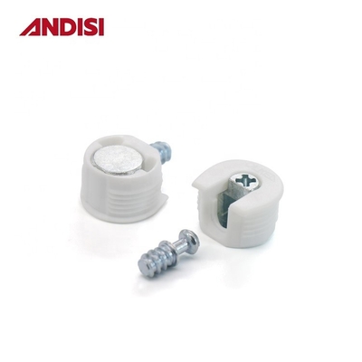 Zinkplattierte Stahlschraube Foshan Kunststoffmöbel Cam Lock Rafix Stecker für Holz