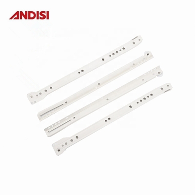 0.8/1.0/1.2 mm Pulverbeschichtete Schublade mit Stahlmaterial und Nylon-FGV-Rollen