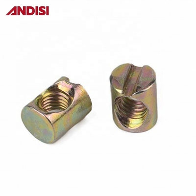 M6 M8 Cross Phillips Drive Slot Countersunk Barrel Nut für Möbelbehälter Hardware