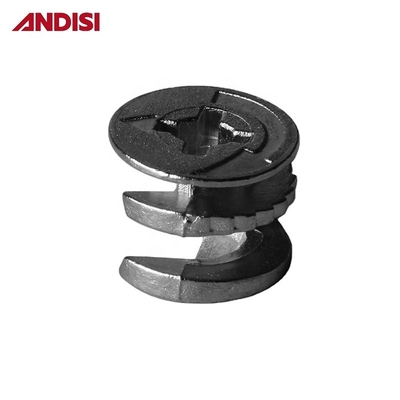 Modernes Design Zinklegierung Flat Exzentrische Cam 3 in 1 Mini Fixed Screw Cam Lock für Möbel