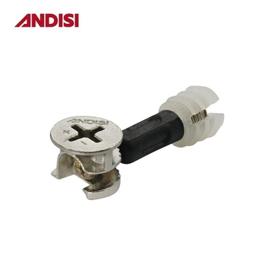 Sonstige Möbelhardware D15x12 Zinklegierung Exzentrisches Kammerrad Mini Fix KD-Fittings