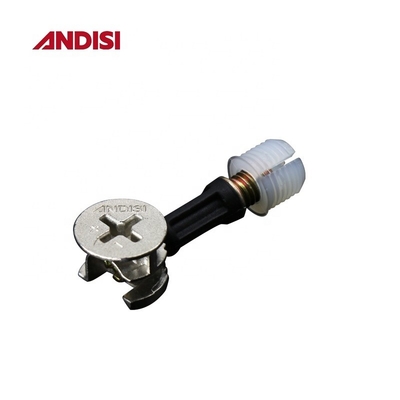 Sonstige Möbelhardware D15x12 Zinklegierung Exzentrisches Kammerrad Mini Fix KD-Fittings