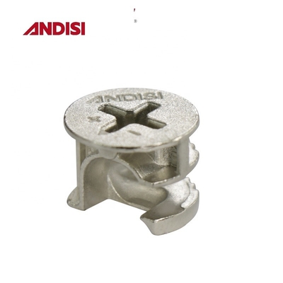 Sonstige Möbelhardware D15x12 Zinklegierung Exzentrisches Kammerrad Mini Fix KD-Fittings