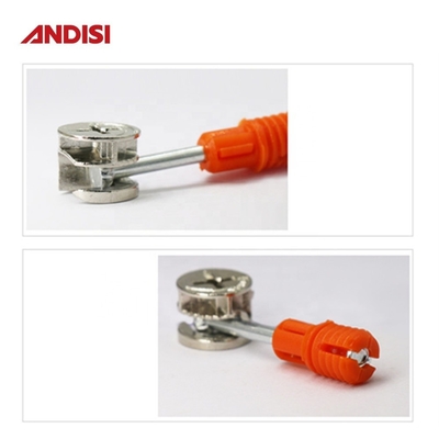 Modernes Design Möbel Anschlusszubehör 2 in 1 Cam Lock Mini Fix Befestigungen für Möbel