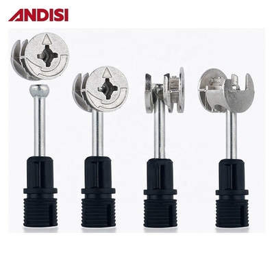 Modernes Design Möbel Anschlusszubehör 2 in 1 Cam Lock Mini Fix Befestigungen für Möbel