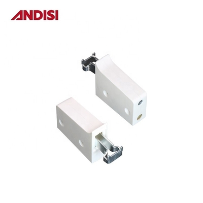Moderner Stil Wandmontierter Hanger Haken für Schrankmöbel in Nickelbeschichtung