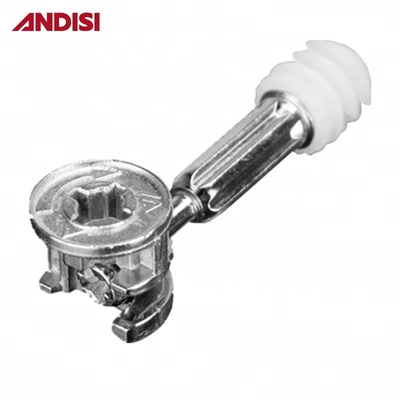 Mini Fix Dowel Fastener Zinklegierung Exzentrische Cam für Möbel Anschluss 3 IN 1 Schraube