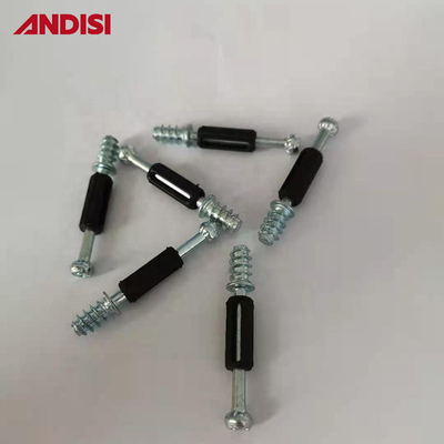Stahl- und Kunststoff-Mini-Fix-Dwel-Schrauben für Möbelzubehör im modernen Design-Stil