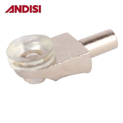 Möbelhardware Zinklegierung Glasregal Pins 5 mm Durchmesser mit Regalstangen und Pfeifen
