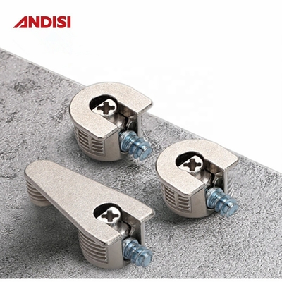 Zinklegierte Möbel mit Schrauben-Cam-Plastik-Regelanschluss für Holzplatten 20 mm