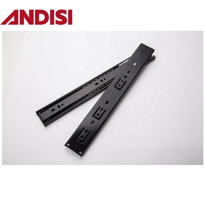 Zinkplattierte Oberfläche 45 mm Weichschließkugelträger Schieberad für Möbelhardware