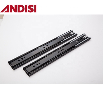 Zinkplattierte Oberfläche 45 mm Weichschließkugelträger Schieberad für Möbelhardware