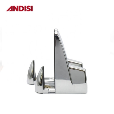Zinklegierung Chrome-Glasregal-Klammerhalter mit verstellbarem F-Form-Glashalter-Clip