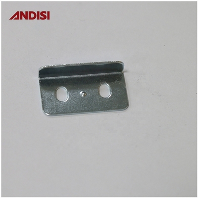 L Möbelstahl Flachwinkelhalterverbindung mit 0,8 mm Dicke und 32x17x8,23 mm Größe