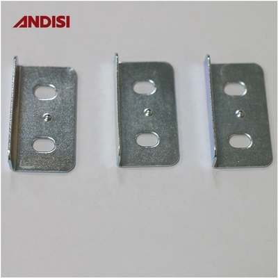 L Möbelstahl Flachwinkelhalterverbindung mit 0,8 mm Dicke und 32x17x8,23 mm Größe