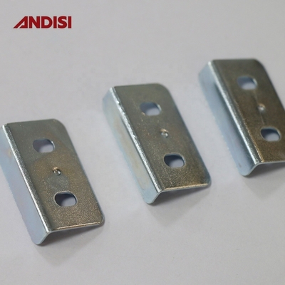 L Möbelstahl Flachwinkelhalterverbindung mit 0,8 mm Dicke und 32x17x8,23 mm Größe