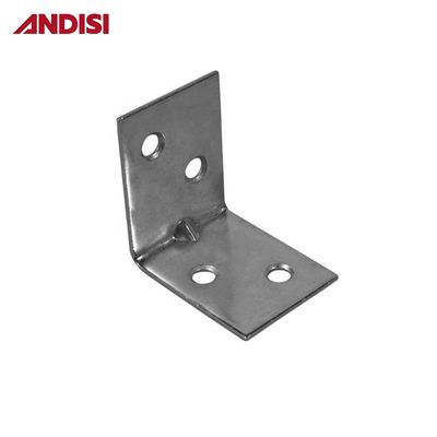 Modernes Design Zinkbeschichtung Stahl L-förmige Regalhalter für Möbel Gelenksupport