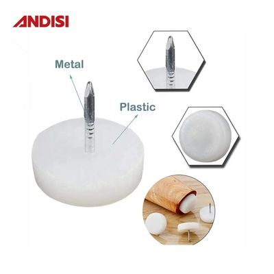 Möbel Bein Schütze Fuß Schlitten Nägel für den Tisch Moderne Design Stil Weiße Oberfläche