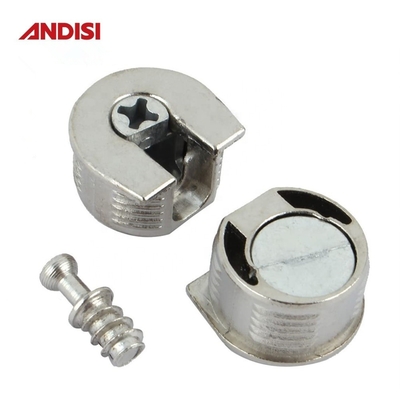 13 mm Höhe Zinklegierung Schrank Anschluss Cam Lock Gehäuse für Holz Gelenk Rafix Anschluss