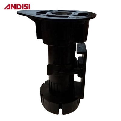 PP/ABS-Material Küchenpfosten Füße für Möbelhöhe 3 100-170mm Verstellbare Klemmen
