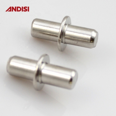 5 mm Metallregalstütze für Regale aus Zink/Nickelplattiertem Stahl