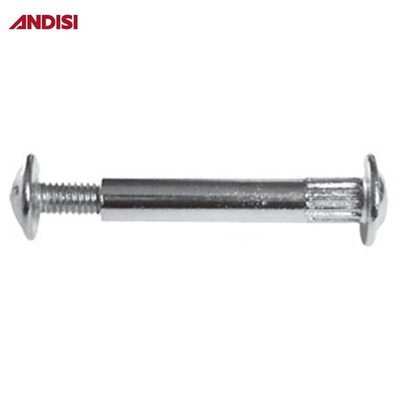 M4 Furniture Cam Lock Gelenkschraube mit Stahlkombination und Nickelverbindung