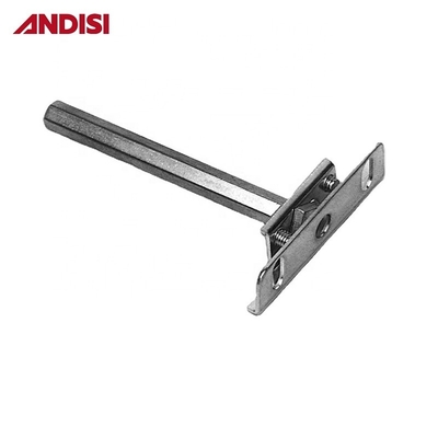 L1 76mm Metallregalunterstützung für schwimmende Regale L-Form Wandmontage Verborgene Halterungen