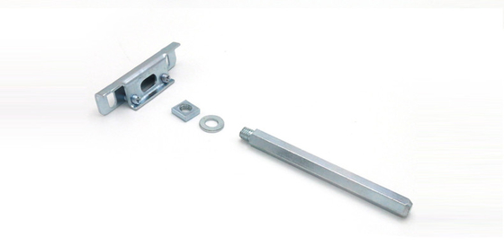 L1 76mm Metallregalunterstützung für schwimmende Regale L-Form Wandmontage Verborgene Halterungen