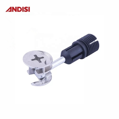Möbelzubehör M8 M10 Mini Fix Exzentrische Cam und Dowel Bolt für schnelle Montage
