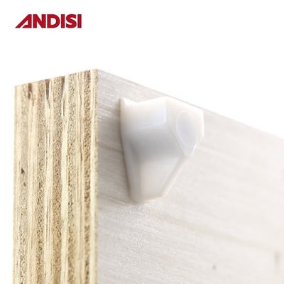 Andere Möbel-Hardware 5 mm Plastikregal-Stützpfeiler für Schrankenbrett Glashalter