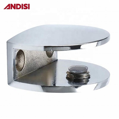 Küchenmöbel Hardware Wandmontage Glasregal Unterstützung Halterung Klemm Klemm 12,5 * 48mm