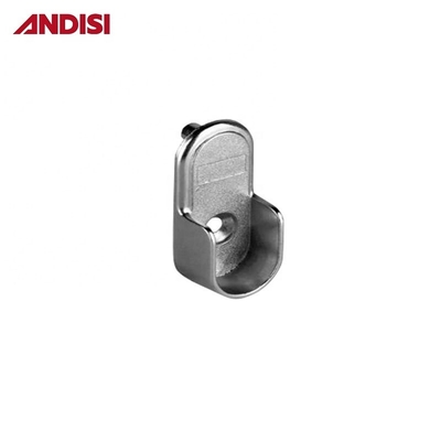 Schrank-Stab-End-Stützflansche 16mm Nickelplattiert ovaler Schrank Schrank Schienenhalter