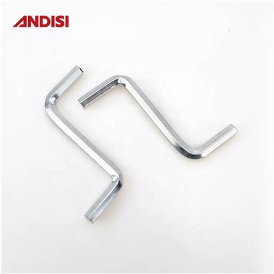 DIY-Grade Möbel Hardware Zubehör Fittings L und Z Typ 4mm 6mm Hex Allen Befestigungsstücke Schlüssel Metall Stahl Hexagon Allen Schlüssel