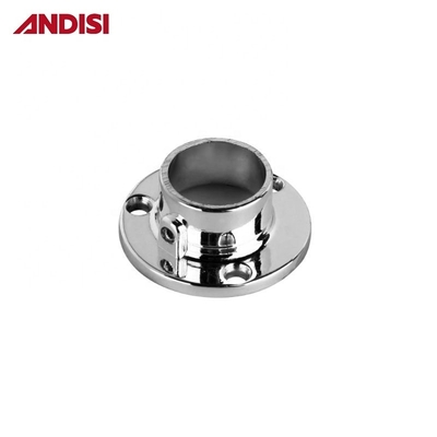 15/16/19/25mm Rundrohrhalter Schrankstiel Stützflanzen für moderne Schlafzimmer Schrank