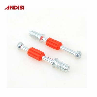 Kunststoffmöbel Schrank Cam Lock Mini Fix Dowel Verbindungsschrauben Schrauben im besten Fall