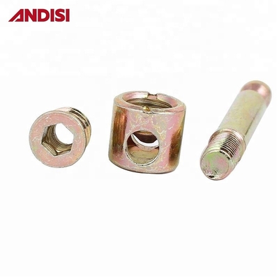 Modern Design Style Zinklegierung Cam Lock Schwerlast-Anschluss für Möbelanschluss