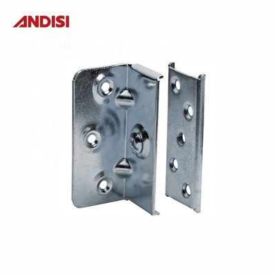Schlafzimmermöbel Hardware Verbindung Metall Ecke Bett Halterung für Holz Metall Bettrahmen