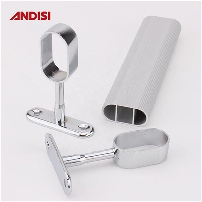 Möbel Hardware Center Schrank Stange Halterung für Schlafzimmer Garderobe Support Tube Halterung