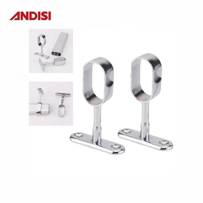 Möbel Hardware Center Schrank Stange Halterung für Schlafzimmer Garderobe Support Tube Halterung