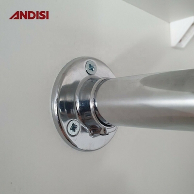 Moderne Metall Schrank Rohrhalter für Schrank Stange Unterstützung Kleidung Hängende Schiene 25