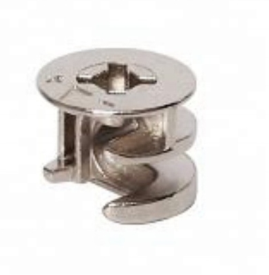 Holzschrank Anschluss Cam Bolt und transparente Nylon-Nuss Dowel Schrauben Cam Lock